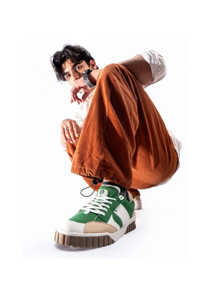 Bacca Bucci Metro Forest Green Urban style METRO Sneakers for Men | Best Price UAE